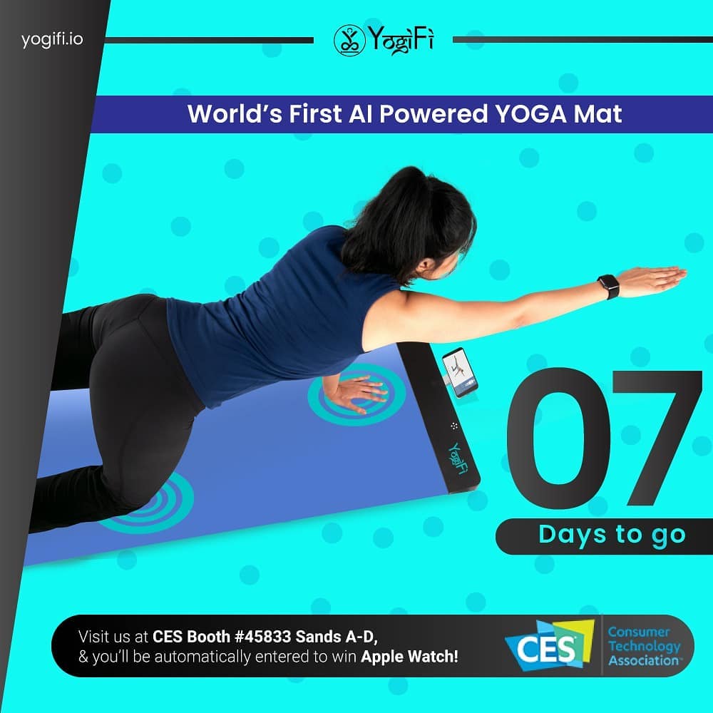 YogiFi AI Powered Yoga Mat