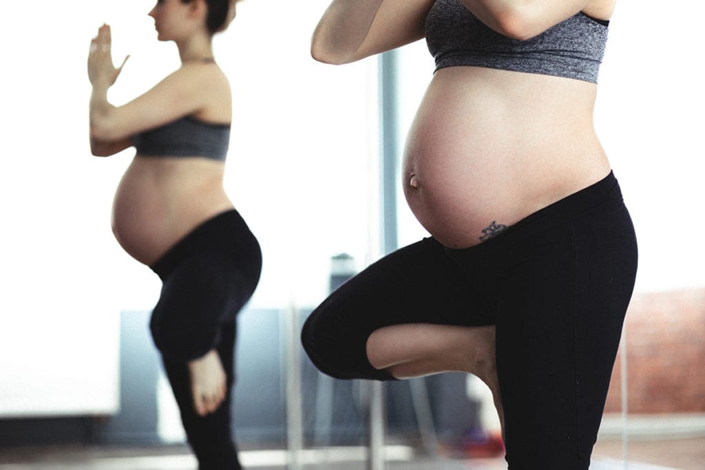 benefits of working out while pregnant