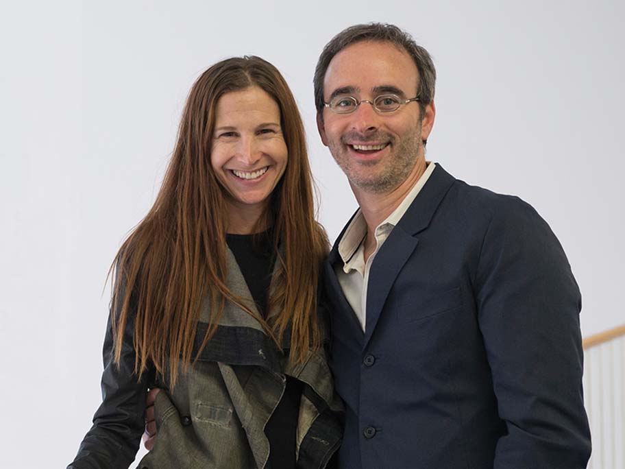 Liz Lefkofsky and her husband, Eric Lefkofsky