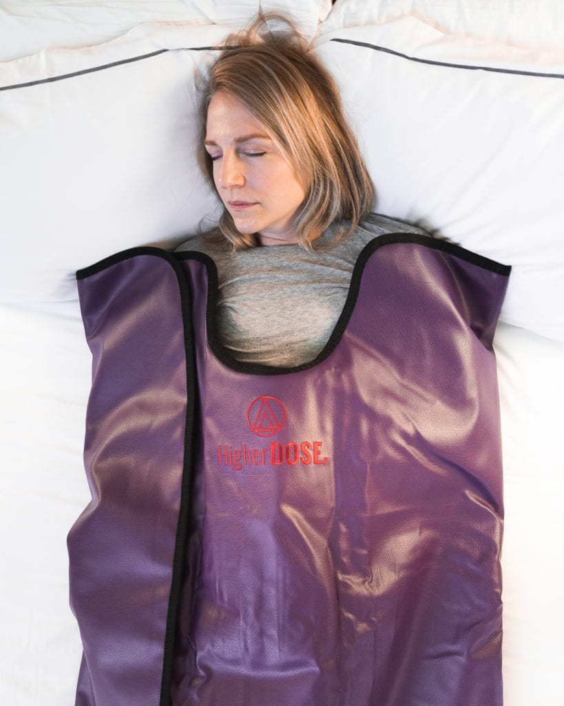 higher dose infrared sauna blanket