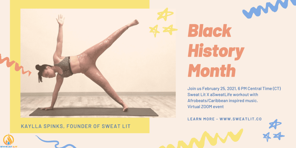 February 25 at 6 pm: Celebrate Black History Month with Sweat Lit