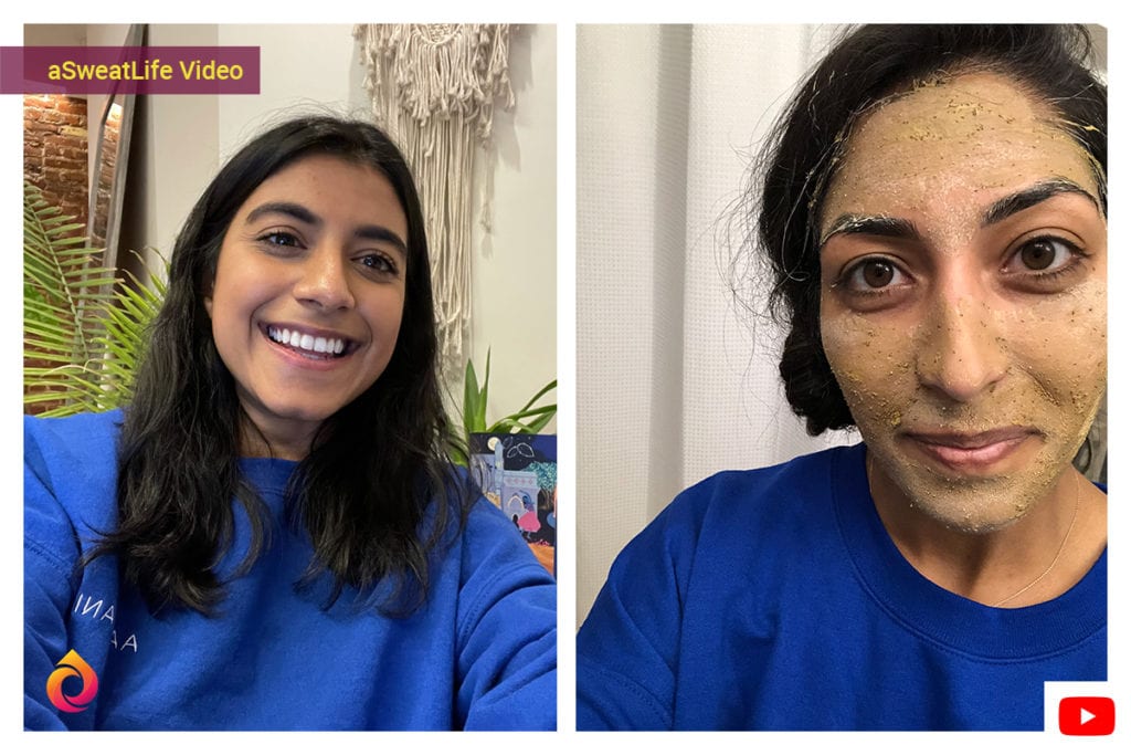 mask and meditation