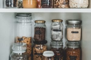 spring clean pantries and cabinets