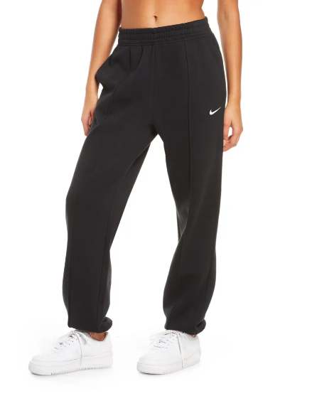 nike sportswear essential fleece pants nordstrom sale 2021