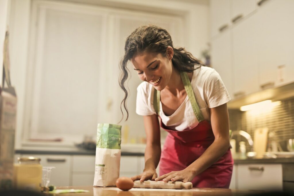 person cooking