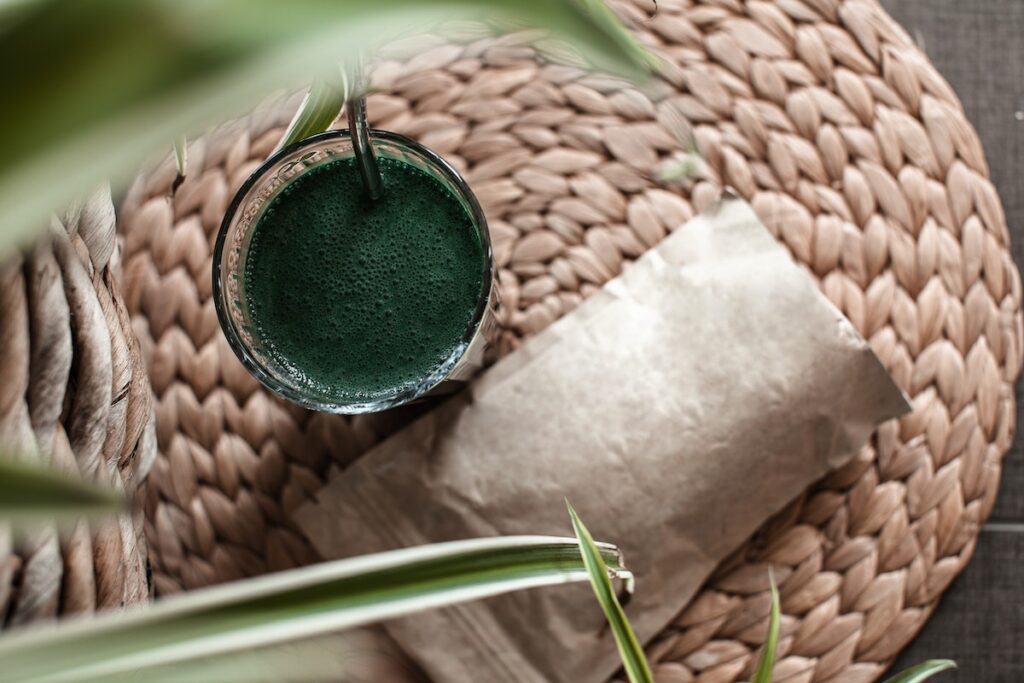 spirulina smoothie