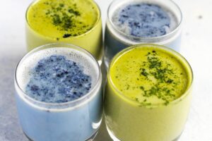 blue matcha
