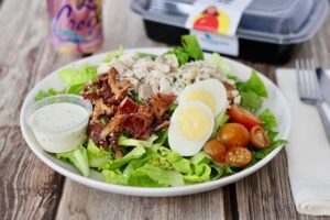 cobb salad high in protein
