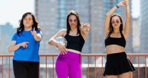 3 women looking at the camera and striking a pose